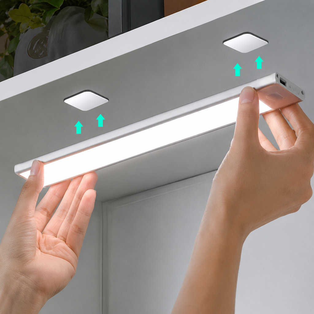 Luces LED con sensor de movimiento - Iluminación Automática